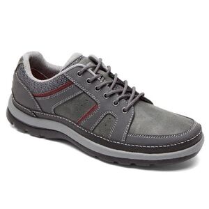 Rockport Get Your Kicks Mudguard Blucher Lace Up Leather Active Shoe Sz 9 Gray
